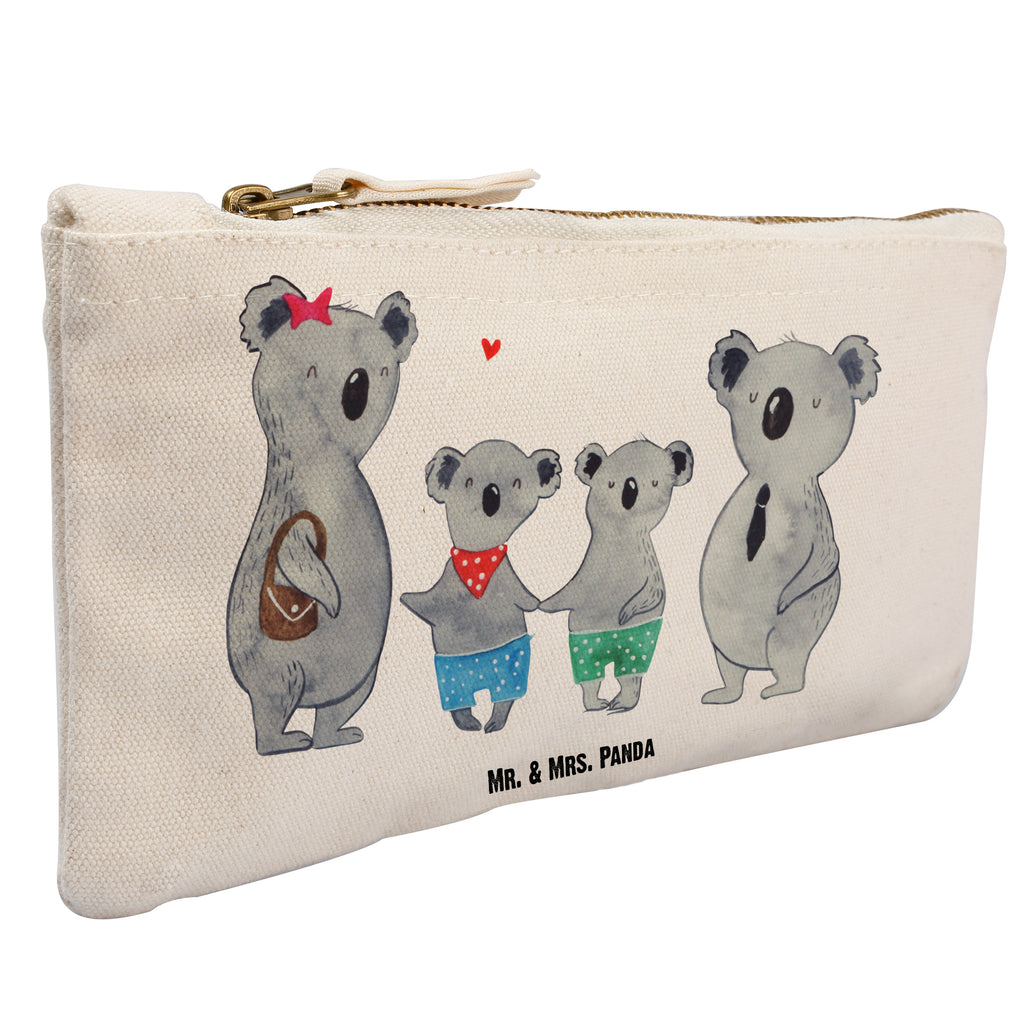 Schminktasche Koala Familie zwei Schminktasche, Kosmetiktasche, Kosmetikbeutel, Stiftemäppchen, Etui, Federmappe, Makeup, XXL, Schminketui, Kosmetiketui, Schlamperetui, Familie, Vatertag, Muttertag, Bruder, Schwester, Mama, Papa, Oma, Opa, Koala, Koalabär, beste Familie, Familienzeit, Familienleben, Koalafamilie, Lieblingsfamilie