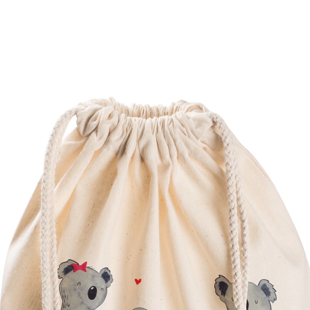 Sportbeutel Koala Familie zwei Turnbeutel, Beutel, Sporttasche, Tasche, Stoffbeutel, Familie, Vatertag, Muttertag, Bruder, Schwester, Mama, Papa, Oma, Opa, Koala, Koalabär, beste Familie, Familienzeit, Familienleben, Koalafamilie, Lieblingsfamilie