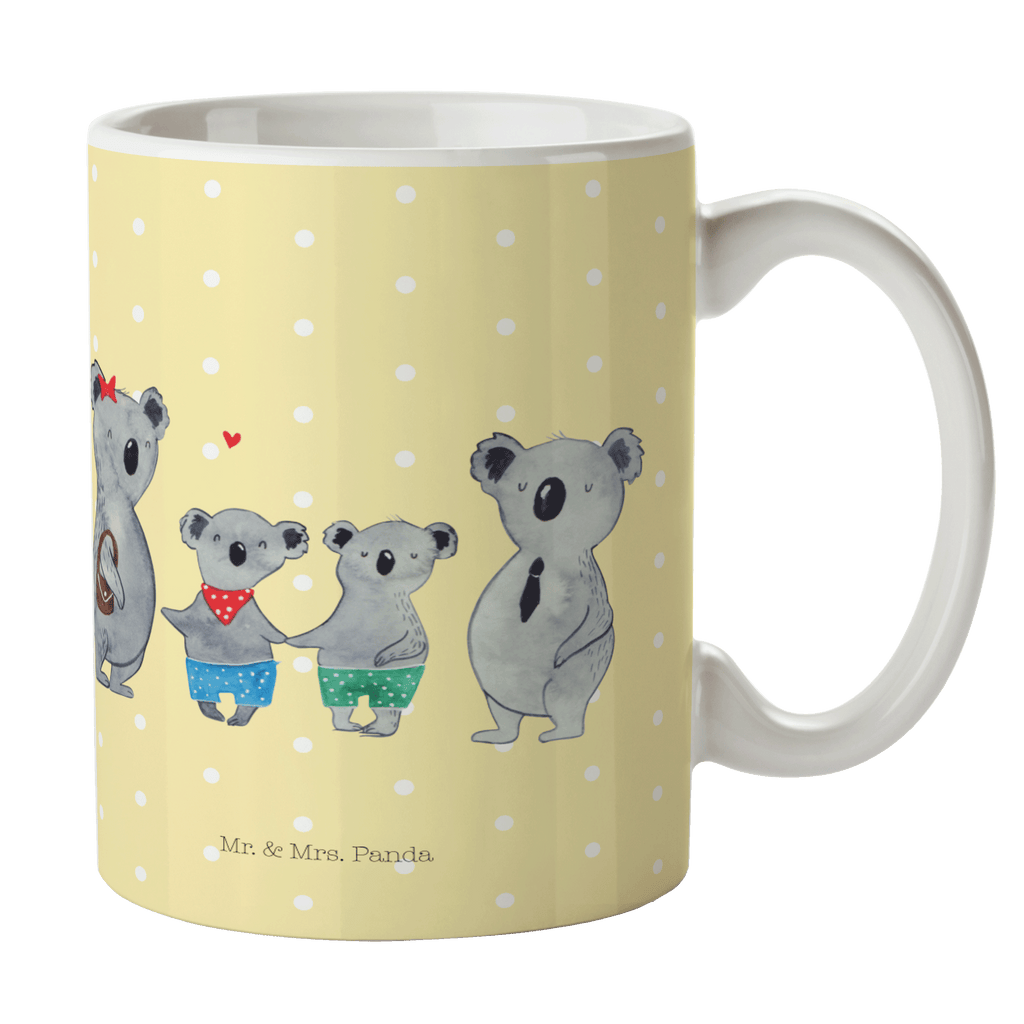 Tasse Koala Familie zwei Koala, Koalabär, Familie, beste Familie, Familienzeit, Familienleben, Koalafamilie, Lieblingsfamilie Becher, Kaffeetasse, Kaffeebecher, Tee, Frühstück, Büro  Familie, Vatertag, Muttertag, Bruder, Schwester, Mama, Papa, Oma, Opa