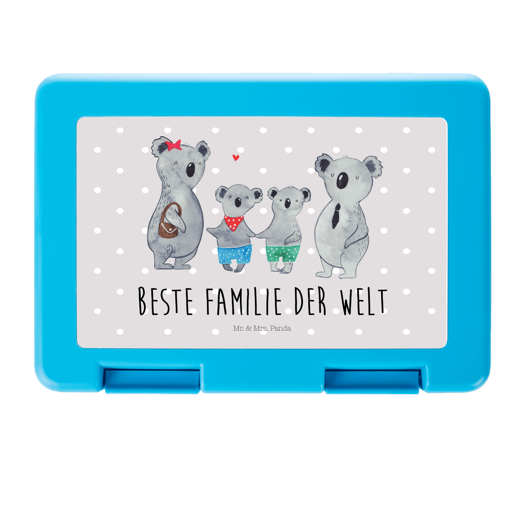 Brotdose Koala Familie zwei Brotbox, Snackbox, Lunch box, Butterbrotdose, Brotzeitbox, Familie, Vatertag, Muttertag, Bruder, Schwester, Mama, Papa, Oma, Opa, Koala, Koalabär, beste Familie, Familienzeit, Familienleben, Koalafamilie, Lieblingsfamilie