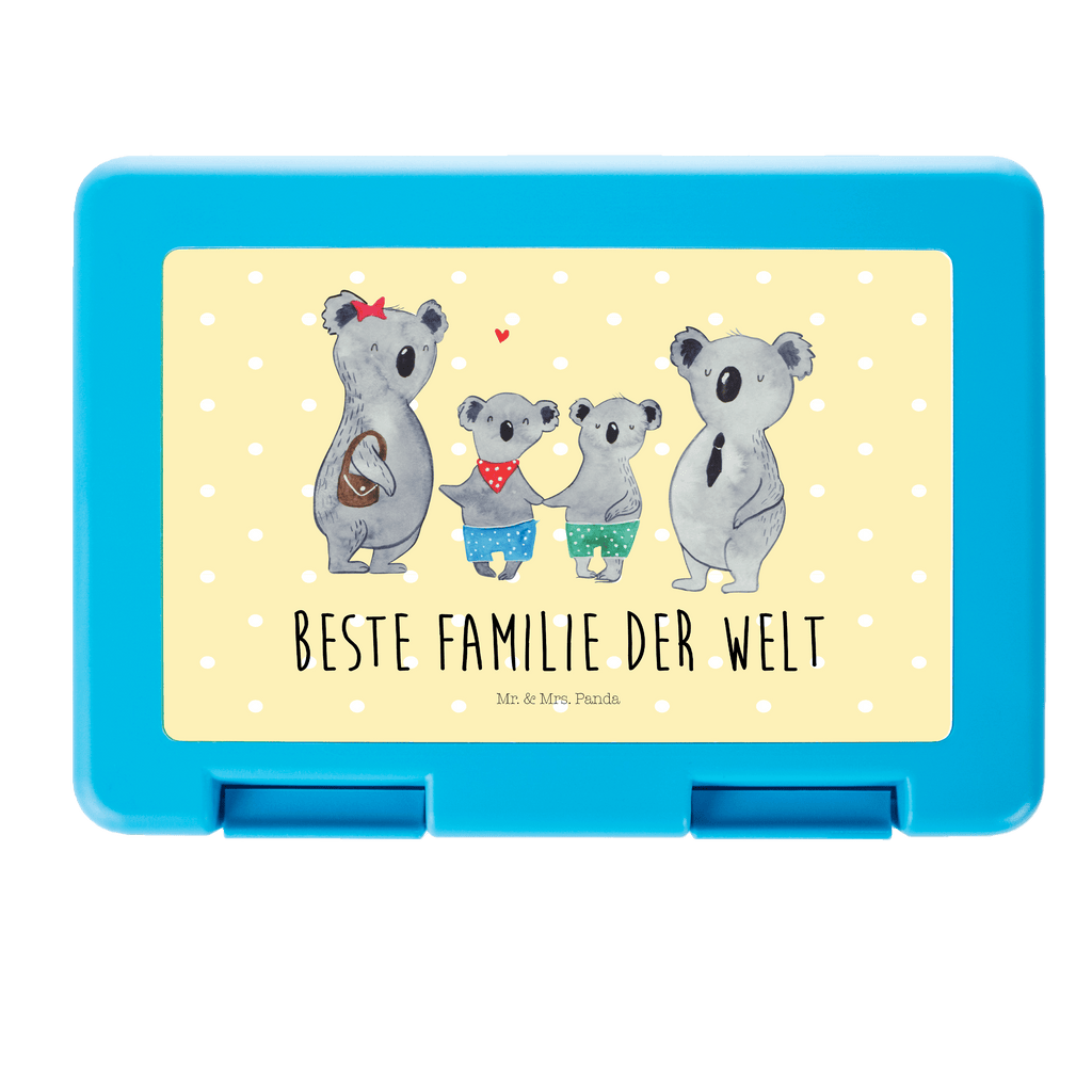 Brotdose Koala Familie zwei Brotbox, Snackbox, Lunch box, Butterbrotdose, Brotzeitbox, Familie, Vatertag, Muttertag, Bruder, Schwester, Mama, Papa, Oma, Opa, Koala, Koalabär, beste Familie, Familienzeit, Familienleben, Koalafamilie, Lieblingsfamilie