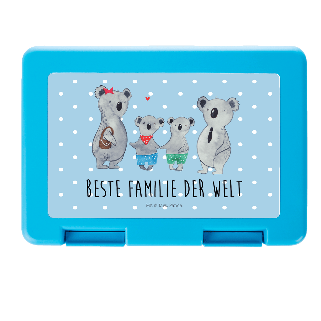 Brotdose Koala Familie zwei Brotbox, Snackbox, Lunch box, Butterbrotdose, Brotzeitbox, Familie, Vatertag, Muttertag, Bruder, Schwester, Mama, Papa, Oma, Opa, Koala, Koalabär, beste Familie, Familienzeit, Familienleben, Koalafamilie, Lieblingsfamilie