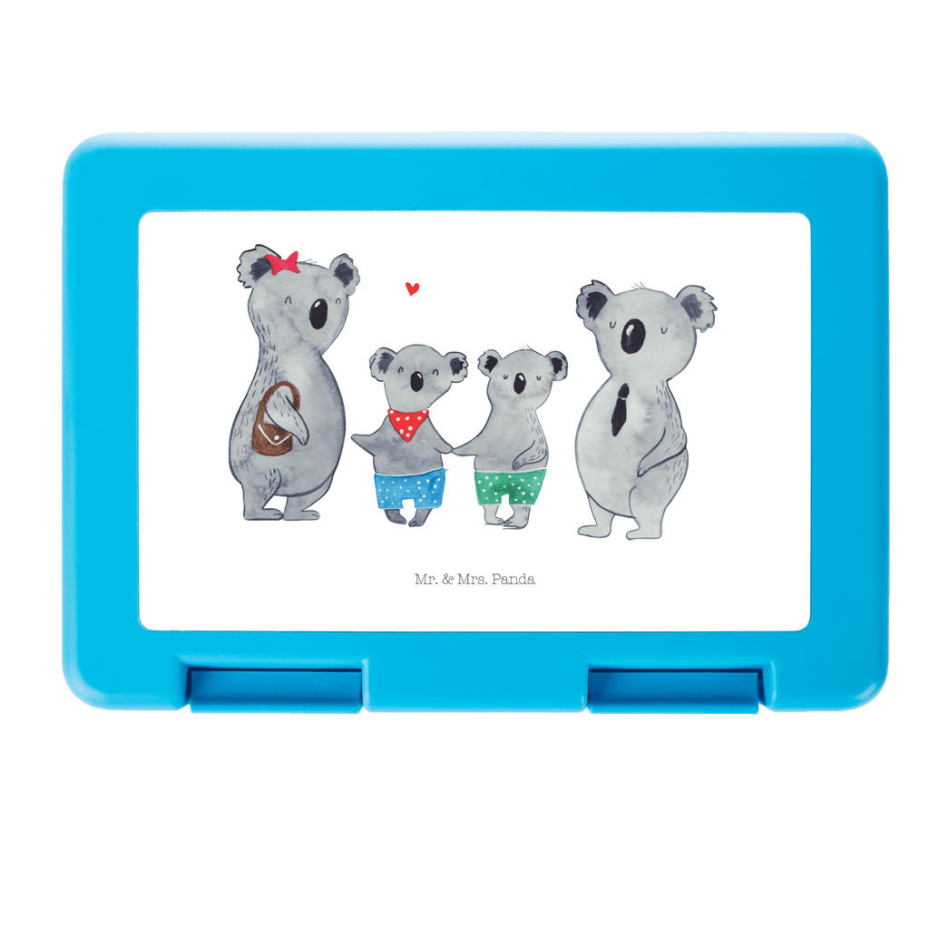 Brotdose Koala Familie zwei Brotbox, Snackbox, Lunch box, Butterbrotdose, Brotzeitbox, Familie, Vatertag, Muttertag, Bruder, Schwester, Mama, Papa, Oma, Opa, Koala, Koalabär, beste Familie, Familienzeit, Familienleben, Koalafamilie, Lieblingsfamilie