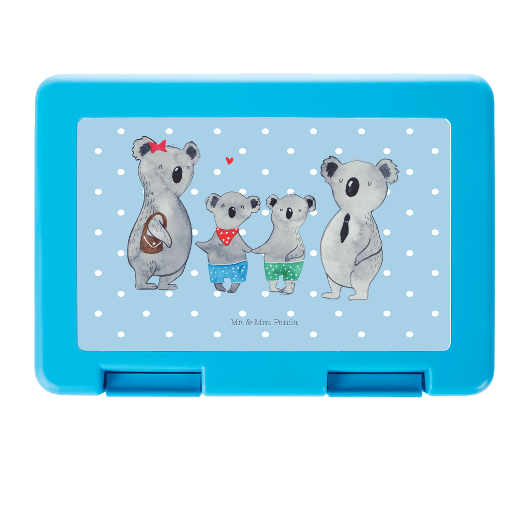 Brotdose Koala Familie zwei Brotbox, Snackbox, Lunch box, Butterbrotdose, Brotzeitbox, Familie, Vatertag, Muttertag, Bruder, Schwester, Mama, Papa, Oma, Opa, Koala, Koalabär, beste Familie, Familienzeit, Familienleben, Koalafamilie, Lieblingsfamilie