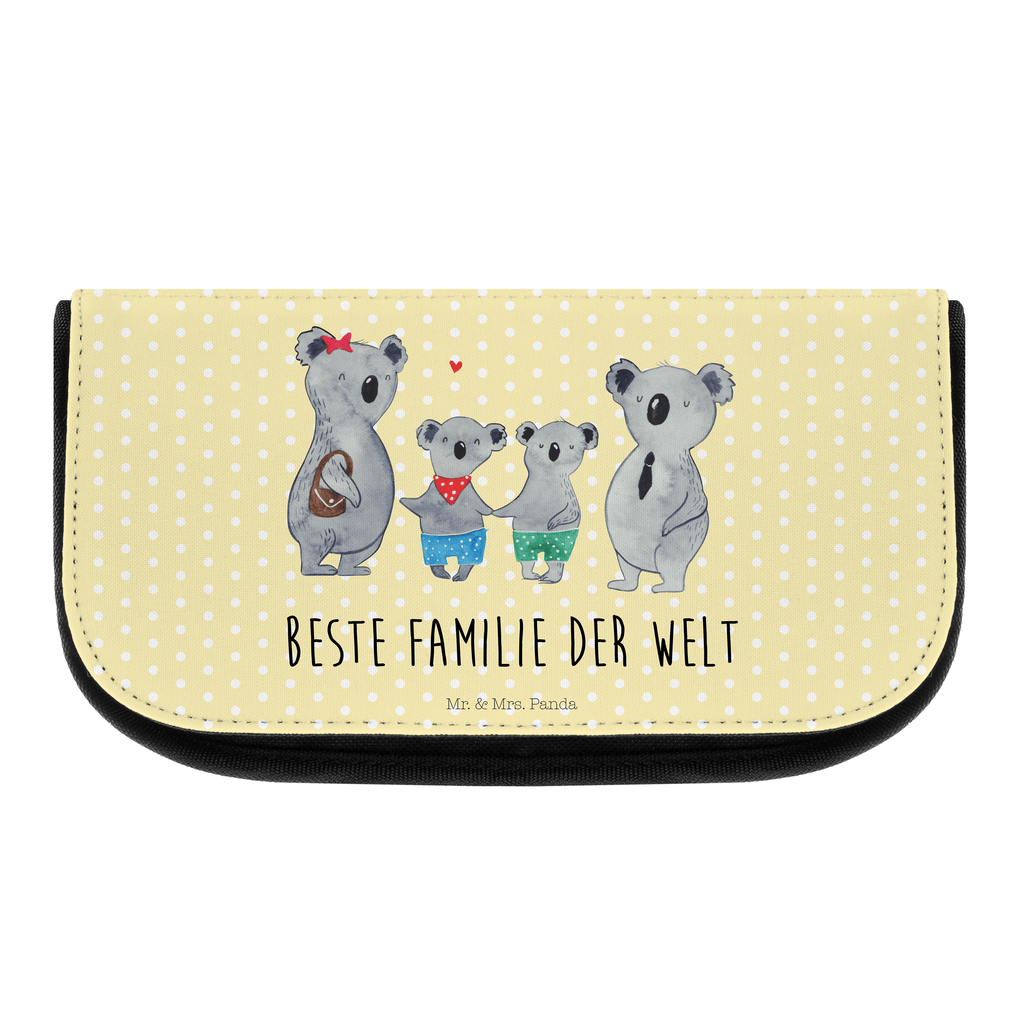 Kosmetiktasche Koala Familie zwei Kosmetikbeutel, Kulturtasche, Kulturbeutel, Schminktasche, Make-Up Tasche, Familie, Vatertag, Muttertag, Bruder, Schwester, Mama, Papa, Oma, Opa, Koala, Koalabär, beste Familie, Familienzeit, Familienleben, Koalafamilie, Lieblingsfamilie
