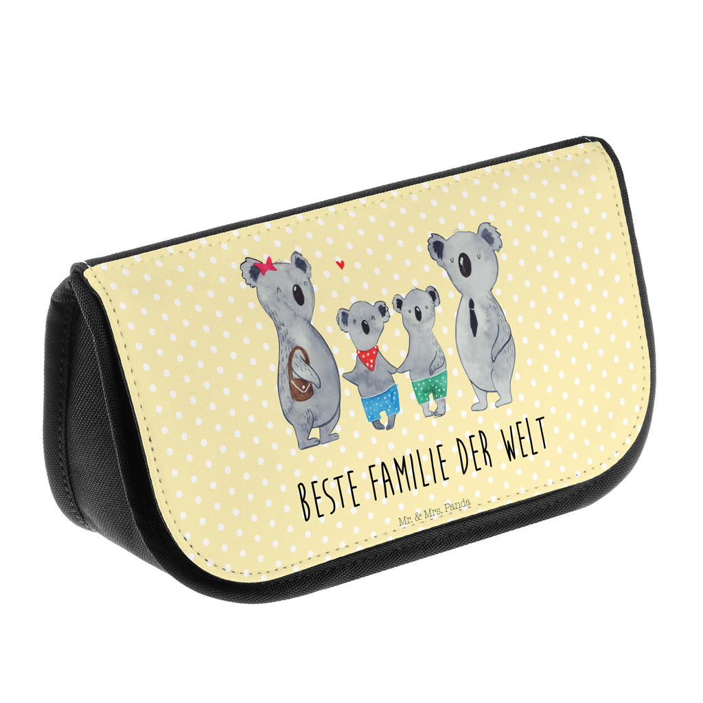 Kosmetiktasche Koala Familie zwei Kosmetikbeutel, Kulturtasche, Kulturbeutel, Schminktasche, Make-Up Tasche, Familie, Vatertag, Muttertag, Bruder, Schwester, Mama, Papa, Oma, Opa, Koala, Koalabär, beste Familie, Familienzeit, Familienleben, Koalafamilie, Lieblingsfamilie
