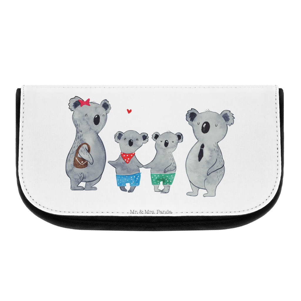 Kosmetiktasche Koala Familie zwei Kosmetikbeutel, Kulturtasche, Kulturbeutel, Schminktasche, Make-Up Tasche, Familie, Vatertag, Muttertag, Bruder, Schwester, Mama, Papa, Oma, Opa, Koala, Koalabär, beste Familie, Familienzeit, Familienleben, Koalafamilie, Lieblingsfamilie