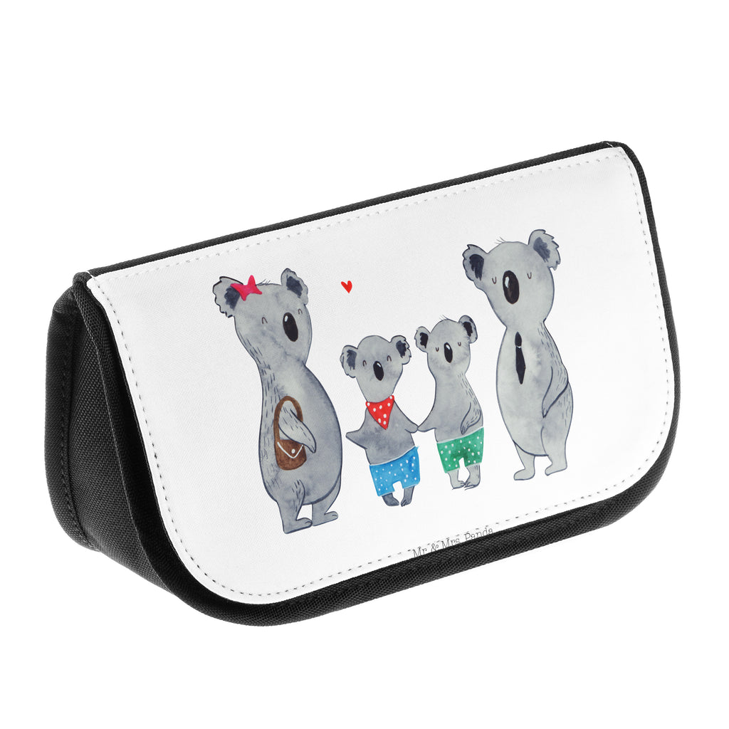 Kosmetiktasche Koala Familie zwei Kosmetikbeutel, Kulturtasche, Kulturbeutel, Schminktasche, Make-Up Tasche, Familie, Vatertag, Muttertag, Bruder, Schwester, Mama, Papa, Oma, Opa, Koala, Koalabär, beste Familie, Familienzeit, Familienleben, Koalafamilie, Lieblingsfamilie