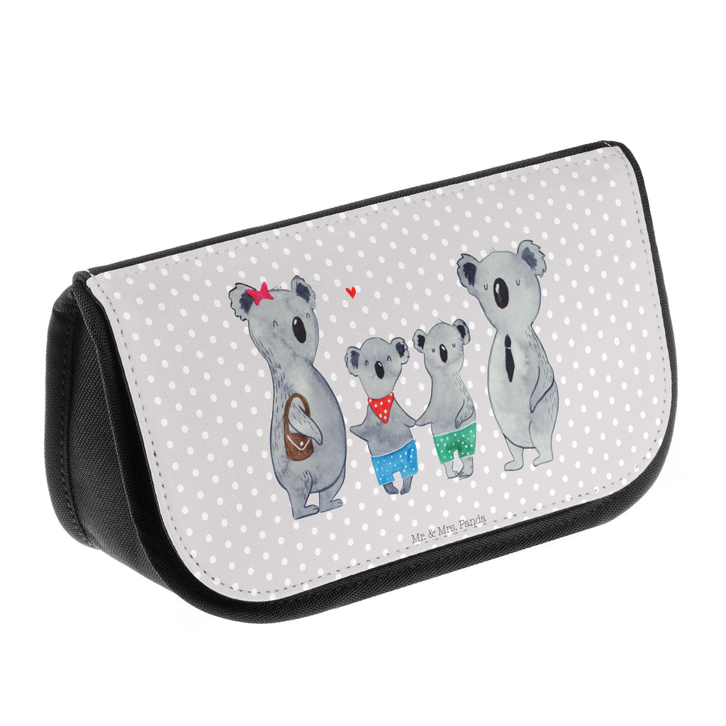 Kosmetiktasche Koala Familie zwei Kosmetikbeutel, Kulturtasche, Kulturbeutel, Schminktasche, Make-Up Tasche, Familie, Vatertag, Muttertag, Bruder, Schwester, Mama, Papa, Oma, Opa, Koala, Koalabär, beste Familie, Familienzeit, Familienleben, Koalafamilie, Lieblingsfamilie