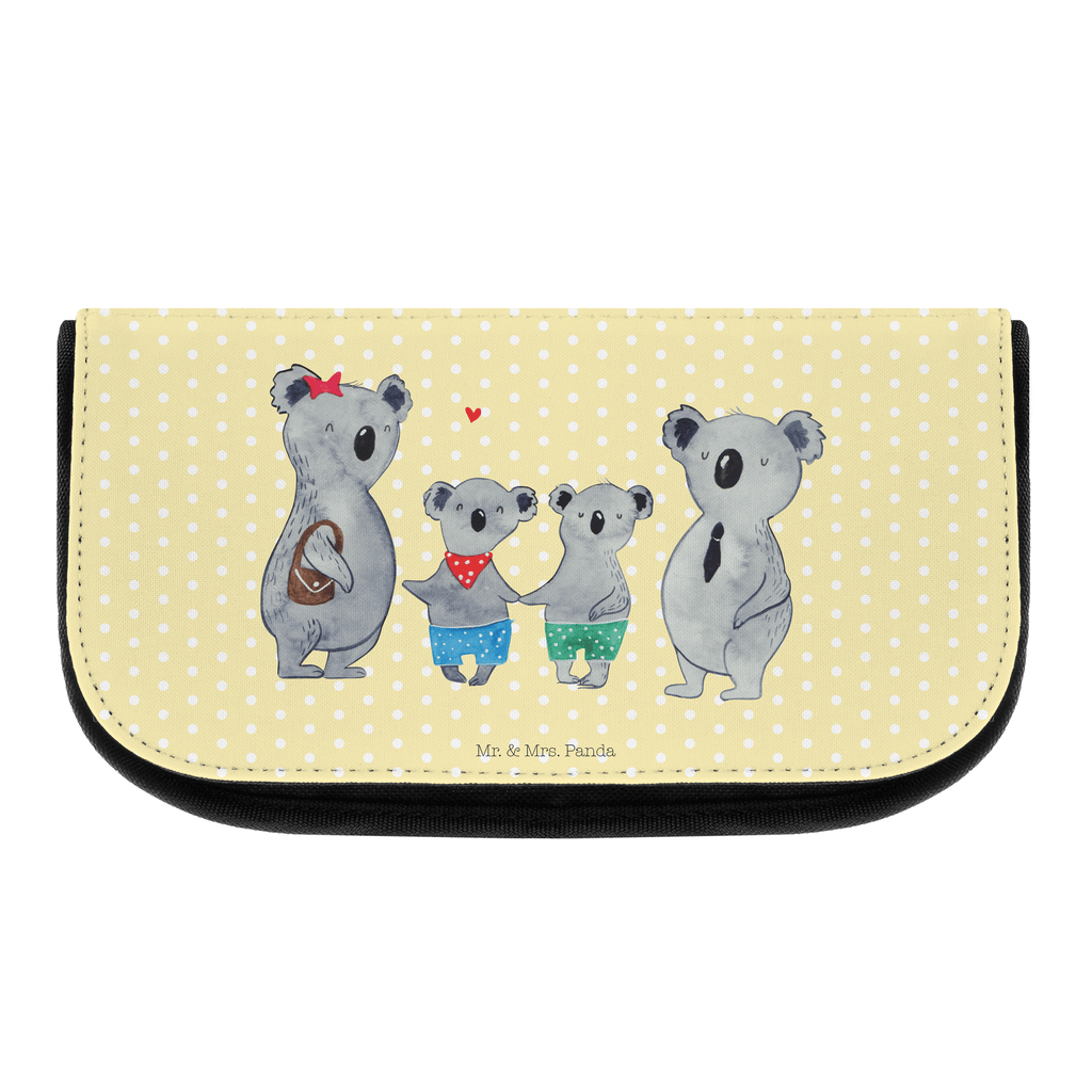 Kosmetiktasche Koala Familie zwei Kosmetikbeutel, Kulturtasche, Kulturbeutel, Schminktasche, Make-Up Tasche, Familie, Vatertag, Muttertag, Bruder, Schwester, Mama, Papa, Oma, Opa, Koala, Koalabär, beste Familie, Familienzeit, Familienleben, Koalafamilie, Lieblingsfamilie