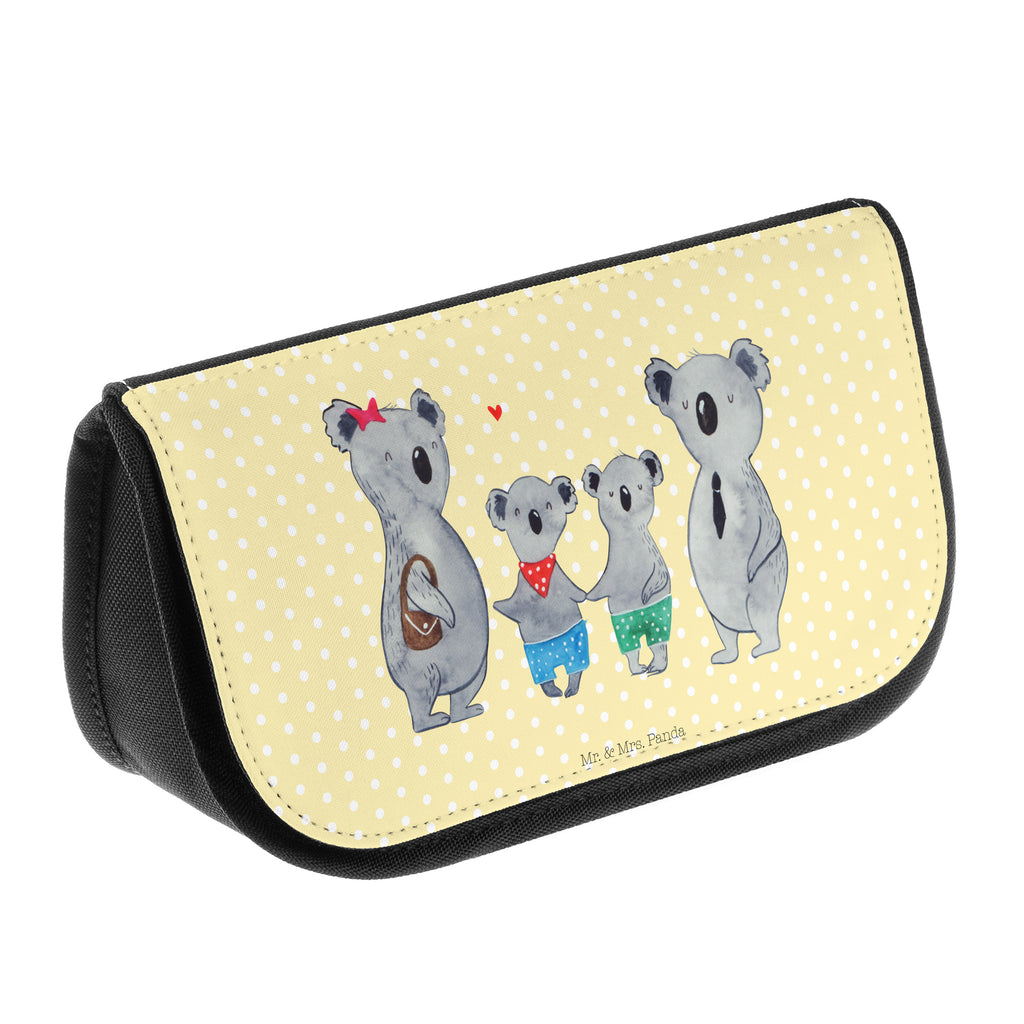 Kosmetiktasche Koala Familie zwei Kosmetikbeutel, Kulturtasche, Kulturbeutel, Schminktasche, Make-Up Tasche, Familie, Vatertag, Muttertag, Bruder, Schwester, Mama, Papa, Oma, Opa, Koala, Koalabär, beste Familie, Familienzeit, Familienleben, Koalafamilie, Lieblingsfamilie