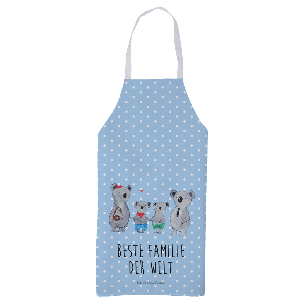 Kochschürze Koala Familie zwei Schürze, Backschürze, Küchenschürze, Grillschürze, Latzschürze, Familie, Vatertag, Muttertag, Bruder, Schwester, Mama, Papa, Oma, Opa, Koala, Koalabär, beste Familie, Familienzeit, Familienleben, Koalafamilie, Lieblingsfamilie