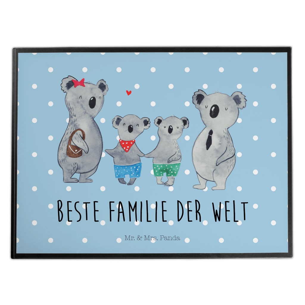 Schreibtischunterlage Koala Familie zwei Schreibunterlage, Schreibtischauflage, Bürobedarf, Büroartikel, Schreibwaren, Schreibtisch Unterlagen, Schreibtischunterlage Groß, Familie, Vatertag, Muttertag, Bruder, Schwester, Mama, Papa, Oma, Opa, Koala, Koalabär, beste Familie, Familienzeit, Familienleben, Koalafamilie, Lieblingsfamilie