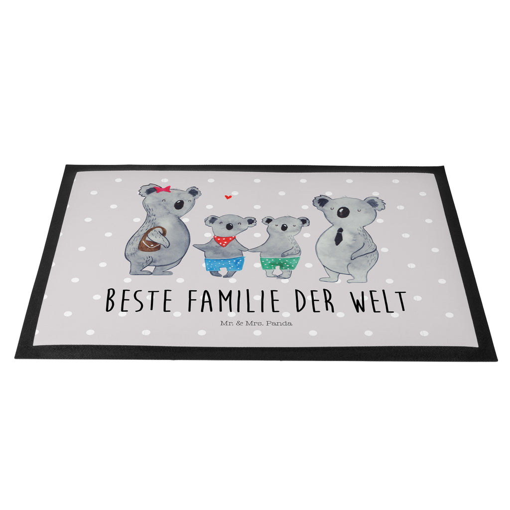 Fußmatte Koala Familie zwei Koala, Koalabär, Familie, beste Familie, Familienzeit, Familienleben, Koalafamilie, Lieblingsfamilie Türvorleger, Schmutzmatte, Fußabtreter, Matte, Schmutzfänger, Fußabstreifer, Schmutzfangmatte, Türmatte, Motivfußmatte,  Haustürmatte, Vorleger  Familie, Vatertag, Muttertag, Bruder, Schwester, Mama, Papa, Oma, Opa