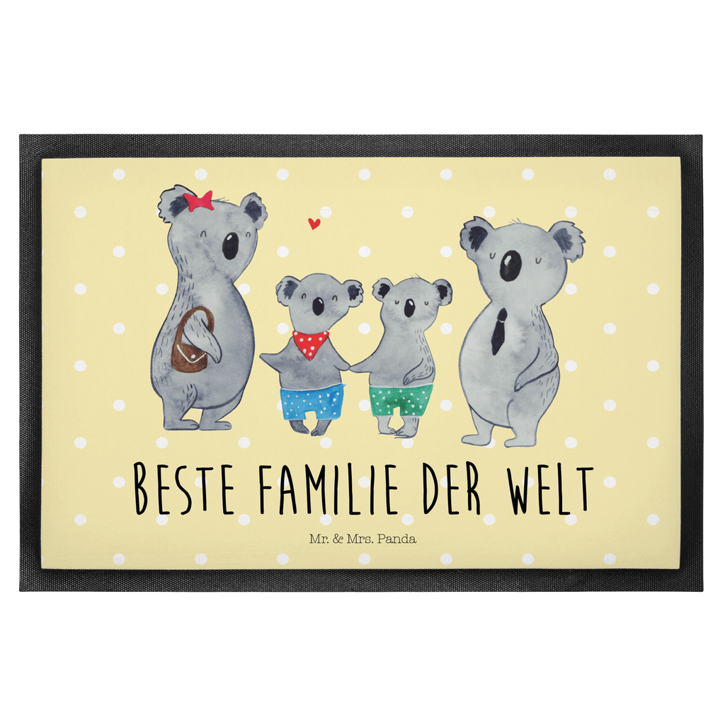 Fußmatte Koala Familie zwei Koala, Koalabär, Familie, beste Familie, Familienzeit, Familienleben, Koalafamilie, Lieblingsfamilie Türvorleger, Schmutzmatte, Fußabtreter, Matte, Schmutzfänger, Fußabstreifer, Schmutzfangmatte, Türmatte, Motivfußmatte,  Haustürmatte, Vorleger  Familie, Vatertag, Muttertag, Bruder, Schwester, Mama, Papa, Oma, Opa