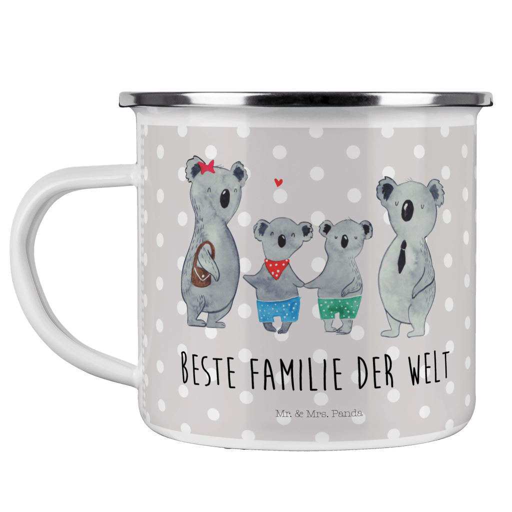 Camping Emaille Tasse Koala Familie zwei Campingtasse, Trinkbecher, Metalltasse, Outdoor Tasse, Emaille Trinkbecher, Blechtasse Outdoor, Emaille Campingbecher, Edelstahl Trinkbecher, Metalltasse für Camping, Kaffee Blechtasse, Camping Tasse Metall, Familie, Vatertag, Muttertag, Bruder, Schwester, Mama, Papa, Oma, Opa, Koala, Koalabär, beste Familie, Familienzeit, Familienleben, Koalafamilie, Lieblingsfamilie