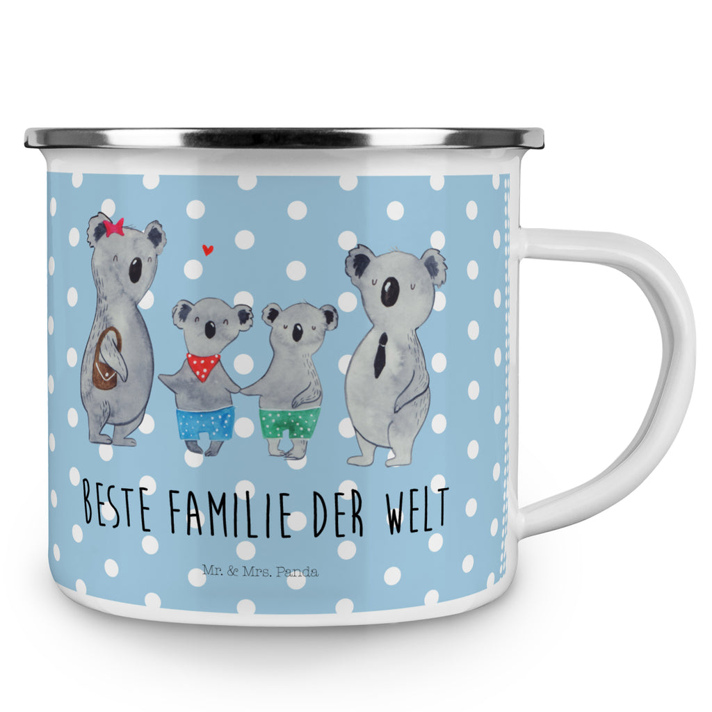 Camping Emaille Tasse Koala Familie zwei Campingtasse, Trinkbecher, Metalltasse, Outdoor Tasse, Emaille Trinkbecher, Blechtasse Outdoor, Emaille Campingbecher, Edelstahl Trinkbecher, Metalltasse für Camping, Kaffee Blechtasse, Camping Tasse Metall, Familie, Vatertag, Muttertag, Bruder, Schwester, Mama, Papa, Oma, Opa, Koala, Koalabär, beste Familie, Familienzeit, Familienleben, Koalafamilie, Lieblingsfamilie