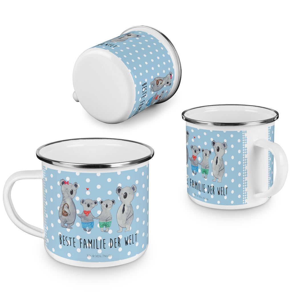 Camping Emaille Tasse Koala Familie zwei Campingtasse, Trinkbecher, Metalltasse, Outdoor Tasse, Emaille Trinkbecher, Blechtasse Outdoor, Emaille Campingbecher, Edelstahl Trinkbecher, Metalltasse für Camping, Kaffee Blechtasse, Camping Tasse Metall, Familie, Vatertag, Muttertag, Bruder, Schwester, Mama, Papa, Oma, Opa, Koala, Koalabär, beste Familie, Familienzeit, Familienleben, Koalafamilie, Lieblingsfamilie