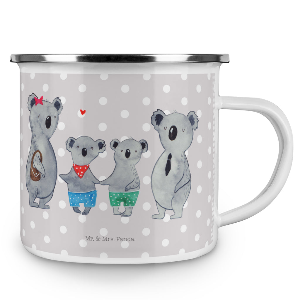 Camping Emaille Tasse Koala Familie zwei Campingtasse, Trinkbecher, Metalltasse, Outdoor Tasse, Emaille Trinkbecher, Blechtasse Outdoor, Emaille Campingbecher, Edelstahl Trinkbecher, Metalltasse für Camping, Kaffee Blechtasse, Camping Tasse Metall, Familie, Vatertag, Muttertag, Bruder, Schwester, Mama, Papa, Oma, Opa, Koala, Koalabär, beste Familie, Familienzeit, Familienleben, Koalafamilie, Lieblingsfamilie