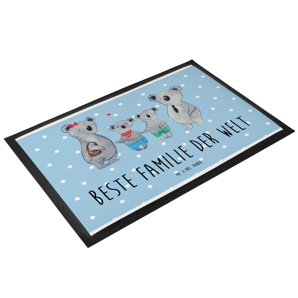 Fußmatte Koala Familie zwei Koala, Koalabär, Familie, beste Familie, Familienzeit, Familienleben, Koalafamilie, Lieblingsfamilie Türvorleger, Schmutzmatte, Fußabtreter, Matte, Schmutzfänger, Fußabstreifer, Schmutzfangmatte, Türmatte, Motivfußmatte,  Haustürmatte, Vorleger  Familie, Vatertag, Muttertag, Bruder, Schwester, Mama, Papa, Oma, Opa