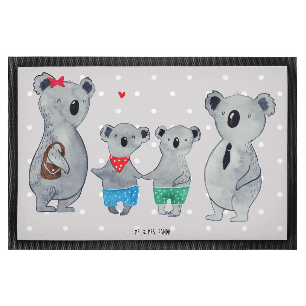 Fußmatte Koala Familie zwei Koala, Koalabär, Familie, beste Familie, Familienzeit, Familienleben, Koalafamilie, Lieblingsfamilie Türvorleger, Schmutzmatte, Fußabtreter, Matte, Schmutzfänger, Fußabstreifer, Schmutzfangmatte, Türmatte, Motivfußmatte,  Haustürmatte, Vorleger  Familie, Vatertag, Muttertag, Bruder, Schwester, Mama, Papa, Oma, Opa