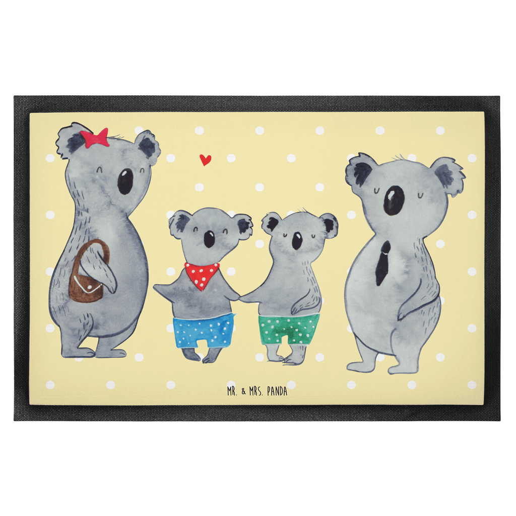 Fußmatte Koala Familie zwei Koala, Koalabär, Familie, beste Familie, Familienzeit, Familienleben, Koalafamilie, Lieblingsfamilie Türvorleger, Schmutzmatte, Fußabtreter, Matte, Schmutzfänger, Fußabstreifer, Schmutzfangmatte, Türmatte, Motivfußmatte,  Haustürmatte, Vorleger  Familie, Vatertag, Muttertag, Bruder, Schwester, Mama, Papa, Oma, Opa