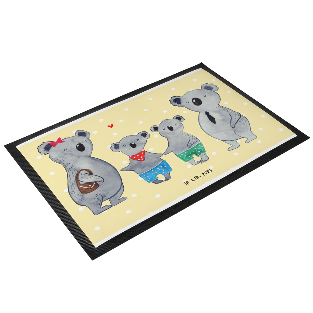 Fußmatte Koala Familie zwei Koala, Koalabär, Familie, beste Familie, Familienzeit, Familienleben, Koalafamilie, Lieblingsfamilie Türvorleger, Schmutzmatte, Fußabtreter, Matte, Schmutzfänger, Fußabstreifer, Schmutzfangmatte, Türmatte, Motivfußmatte,  Haustürmatte, Vorleger  Familie, Vatertag, Muttertag, Bruder, Schwester, Mama, Papa, Oma, Opa