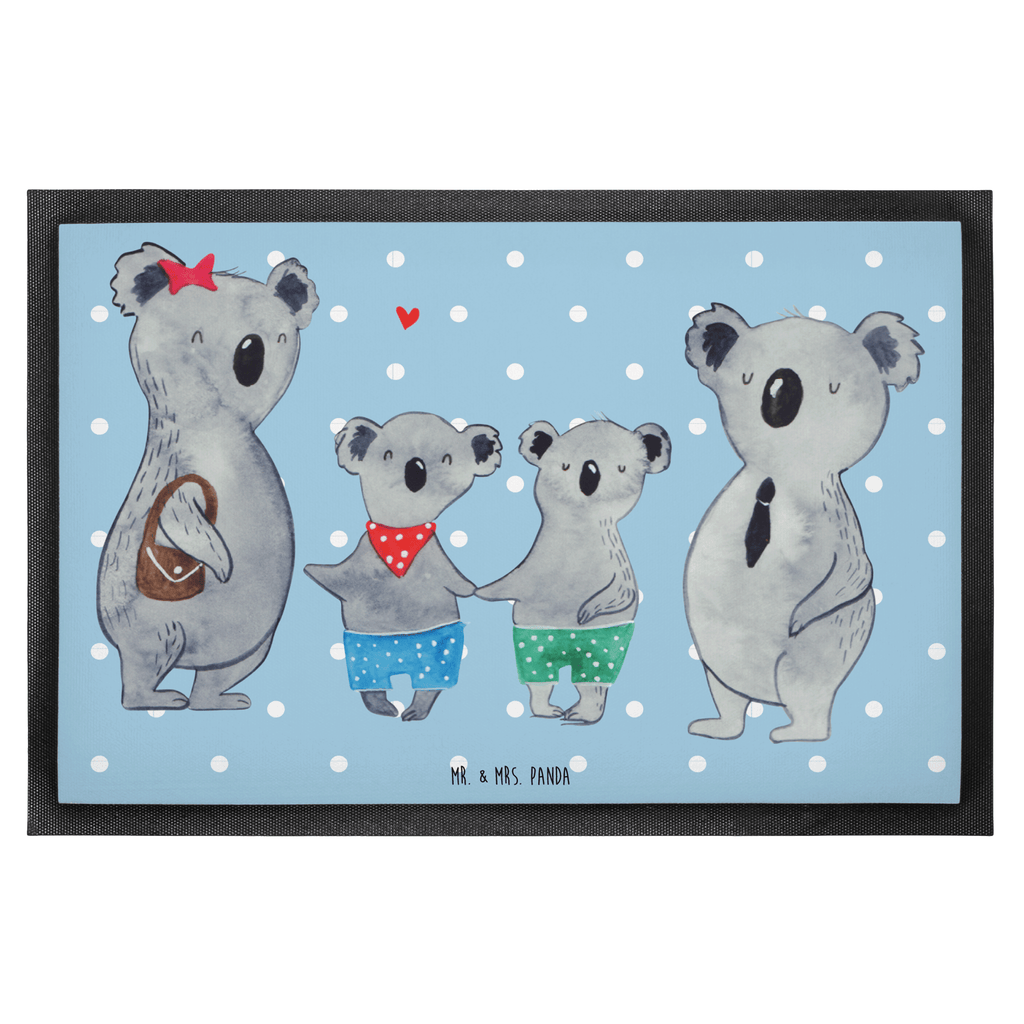 Fußmatte Koala Familie zwei Koala, Koalabär, Familie, beste Familie, Familienzeit, Familienleben, Koalafamilie, Lieblingsfamilie Türvorleger, Schmutzmatte, Fußabtreter, Matte, Schmutzfänger, Fußabstreifer, Schmutzfangmatte, Türmatte, Motivfußmatte,  Haustürmatte, Vorleger  Familie, Vatertag, Muttertag, Bruder, Schwester, Mama, Papa, Oma, Opa