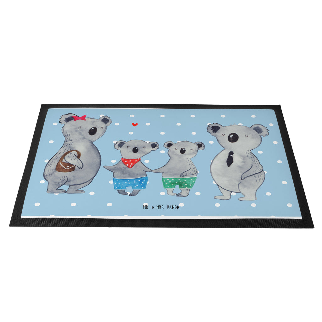 Fußmatte Koala Familie zwei Koala, Koalabär, Familie, beste Familie, Familienzeit, Familienleben, Koalafamilie, Lieblingsfamilie Türvorleger, Schmutzmatte, Fußabtreter, Matte, Schmutzfänger, Fußabstreifer, Schmutzfangmatte, Türmatte, Motivfußmatte,  Haustürmatte, Vorleger  Familie, Vatertag, Muttertag, Bruder, Schwester, Mama, Papa, Oma, Opa