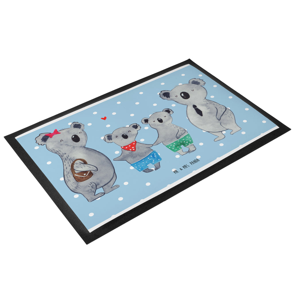 Fußmatte Koala Familie zwei Koala, Koalabär, Familie, beste Familie, Familienzeit, Familienleben, Koalafamilie, Lieblingsfamilie Türvorleger, Schmutzmatte, Fußabtreter, Matte, Schmutzfänger, Fußabstreifer, Schmutzfangmatte, Türmatte, Motivfußmatte,  Haustürmatte, Vorleger  Familie, Vatertag, Muttertag, Bruder, Schwester, Mama, Papa, Oma, Opa