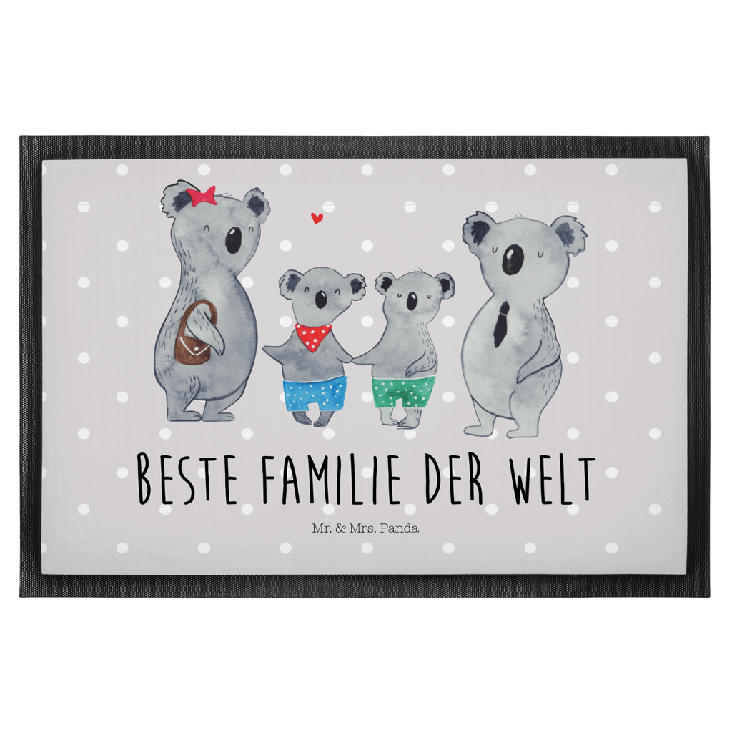 Fußmatte Koala Familie zwei Koala, Koalabär, Familie, beste Familie, Familienzeit, Familienleben, Koalafamilie, Lieblingsfamilie Türvorleger, Schmutzmatte, Fußabtreter, Matte, Schmutzfänger, Fußabstreifer, Schmutzfangmatte, Türmatte, Motivfußmatte,  Haustürmatte, Vorleger  Familie, Vatertag, Muttertag, Bruder, Schwester, Mama, Papa, Oma, Opa
