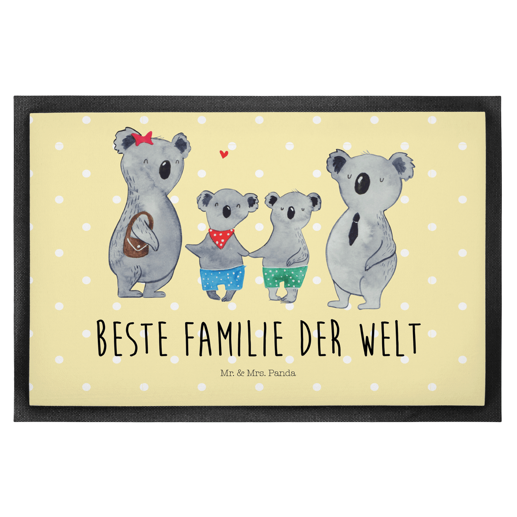 Fußmatte Koala Familie zwei Koala, Koalabär, Familie, beste Familie, Familienzeit, Familienleben, Koalafamilie, Lieblingsfamilie Türvorleger, Schmutzmatte, Fußabtreter, Matte, Schmutzfänger, Fußabstreifer, Schmutzfangmatte, Türmatte, Motivfußmatte,  Haustürmatte, Vorleger  Familie, Vatertag, Muttertag, Bruder, Schwester, Mama, Papa, Oma, Opa