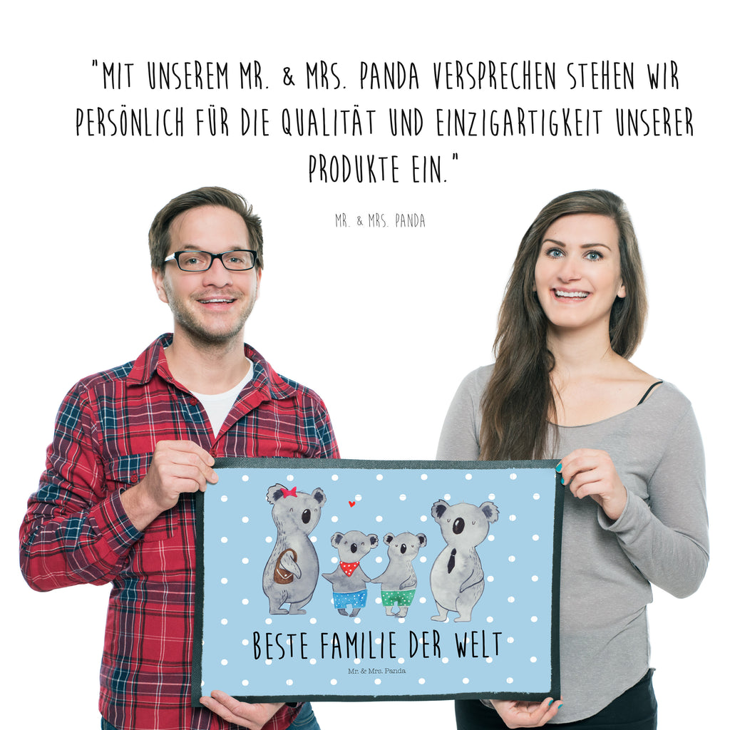 Fußmatte Koala Familie zwei Koala, Koalabär, Familie, beste Familie, Familienzeit, Familienleben, Koalafamilie, Lieblingsfamilie Türvorleger, Schmutzmatte, Fußabtreter, Matte, Schmutzfänger, Fußabstreifer, Schmutzfangmatte, Türmatte, Motivfußmatte,  Haustürmatte, Vorleger  Familie, Vatertag, Muttertag, Bruder, Schwester, Mama, Papa, Oma, Opa