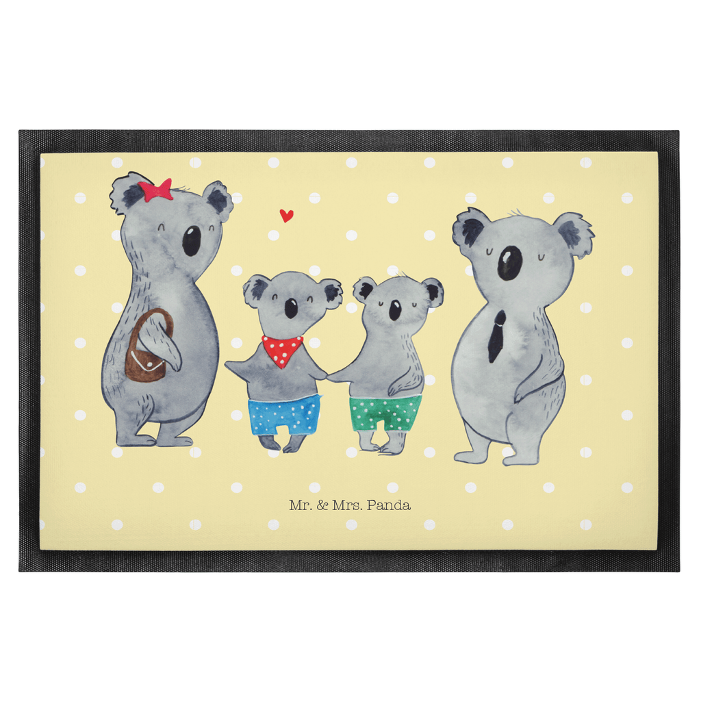 Fußmatte Koala Familie zwei Koala, Koalabär, Familie, beste Familie, Familienzeit, Familienleben, Koalafamilie, Lieblingsfamilie Türvorleger, Schmutzmatte, Fußabtreter, Matte, Schmutzfänger, Fußabstreifer, Schmutzfangmatte, Türmatte, Motivfußmatte,  Haustürmatte, Vorleger  Familie, Vatertag, Muttertag, Bruder, Schwester, Mama, Papa, Oma, Opa
