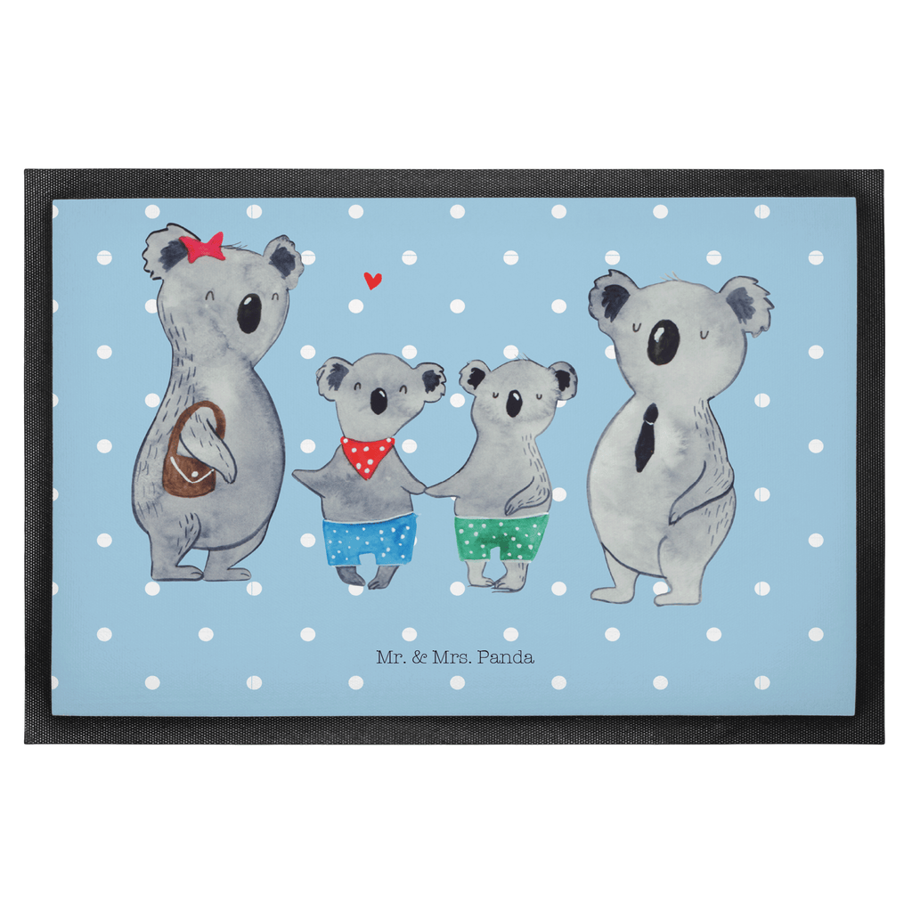 Fußmatte Koala Familie zwei Koala, Koalabär, Familie, beste Familie, Familienzeit, Familienleben, Koalafamilie, Lieblingsfamilie Türvorleger, Schmutzmatte, Fußabtreter, Matte, Schmutzfänger, Fußabstreifer, Schmutzfangmatte, Türmatte, Motivfußmatte,  Haustürmatte, Vorleger  Familie, Vatertag, Muttertag, Bruder, Schwester, Mama, Papa, Oma, Opa