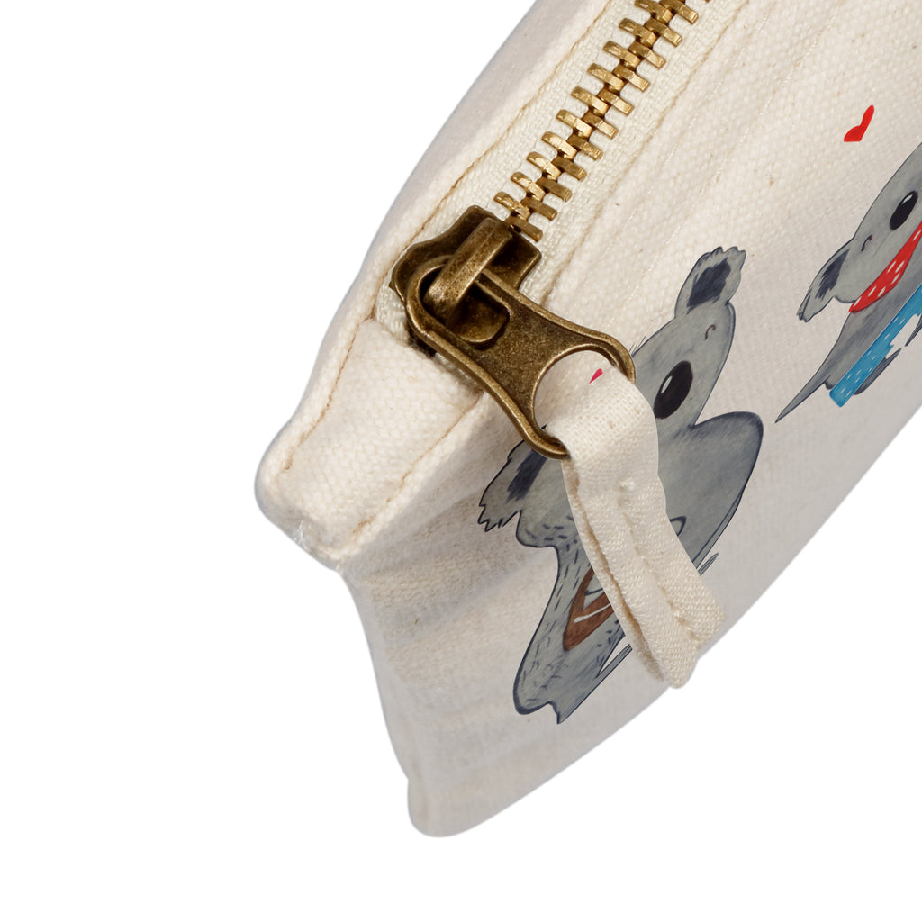 Schminktasche Koala Familie zwei Schminktasche, Kosmetiktasche, Kosmetikbeutel, Stiftemäppchen, Etui, Federmappe, Makeup, XXL, Schminketui, Kosmetiketui, Schlamperetui, Familie, Vatertag, Muttertag, Bruder, Schwester, Mama, Papa, Oma, Opa, Koala, Koalabär, beste Familie, Familienzeit, Familienleben, Koalafamilie, Lieblingsfamilie