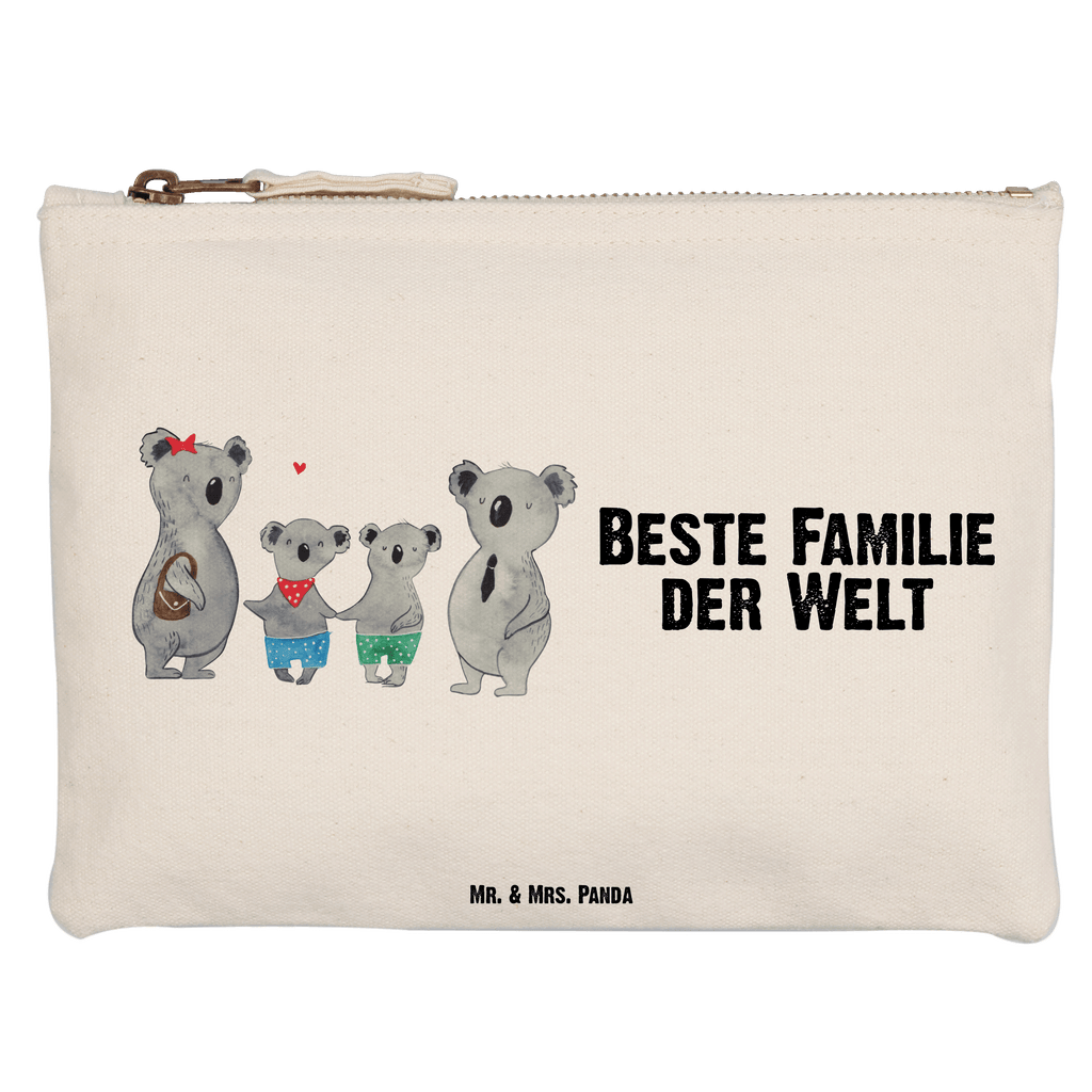 Schminktasche Koala Familie zwei Schminktasche, Kosmetiktasche, Kosmetikbeutel, Stiftemäppchen, Etui, Federmappe, Makeup, XXL, Schminketui, Kosmetiketui, Schlamperetui, Familie, Vatertag, Muttertag, Bruder, Schwester, Mama, Papa, Oma, Opa, Koala, Koalabär, beste Familie, Familienzeit, Familienleben, Koalafamilie, Lieblingsfamilie