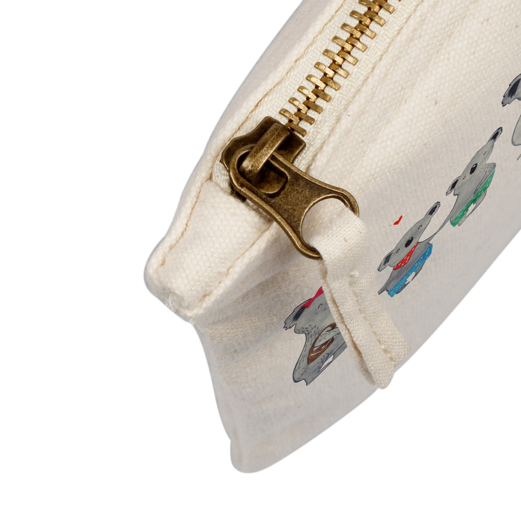 Schminktasche Koala Familie zwei Schminktasche, Kosmetiktasche, Kosmetikbeutel, Stiftemäppchen, Etui, Federmappe, Makeup, XXL, Schminketui, Kosmetiketui, Schlamperetui, Familie, Vatertag, Muttertag, Bruder, Schwester, Mama, Papa, Oma, Opa, Koala, Koalabär, beste Familie, Familienzeit, Familienleben, Koalafamilie, Lieblingsfamilie