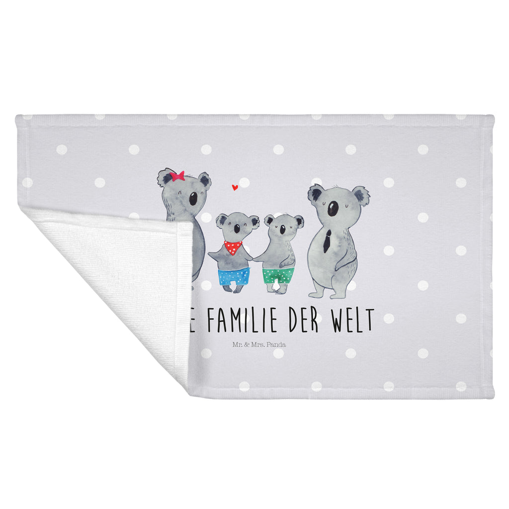 50 x 100 Handtuch Koala Familie zwei Handtuch, Badehandtuch, Badezimmer, Handtücher, groß, Kinder, Baby, Familie, Vatertag, Muttertag, Bruder, Schwester, Mama, Papa, Oma, Opa, Koala, Koalabär, beste Familie, Familienzeit, Familienleben, Koalafamilie, Lieblingsfamilie