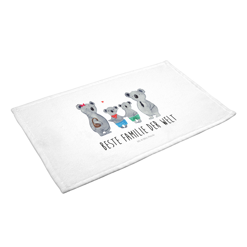 50 x 100 Handtuch Koala Familie zwei Handtuch, Badehandtuch, Badezimmer, Handtücher, groß, Kinder, Baby, Familie, Vatertag, Muttertag, Bruder, Schwester, Mama, Papa, Oma, Opa, Koala, Koalabär, beste Familie, Familienzeit, Familienleben, Koalafamilie, Lieblingsfamilie