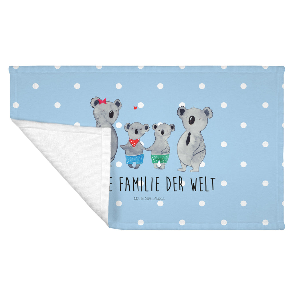 50 x 100 Handtuch Koala Familie zwei Handtuch, Badehandtuch, Badezimmer, Handtücher, groß, Kinder, Baby, Familie, Vatertag, Muttertag, Bruder, Schwester, Mama, Papa, Oma, Opa, Koala, Koalabär, beste Familie, Familienzeit, Familienleben, Koalafamilie, Lieblingsfamilie