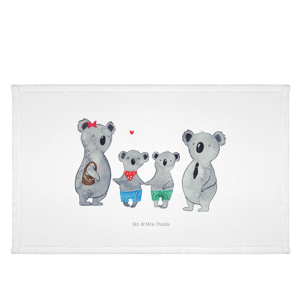 50 x 100 Handtuch Koala Familie zwei Handtuch, Badehandtuch, Badezimmer, Handtücher, groß, Kinder, Baby, Familie, Vatertag, Muttertag, Bruder, Schwester, Mama, Papa, Oma, Opa, Koala, Koalabär, beste Familie, Familienzeit, Familienleben, Koalafamilie, Lieblingsfamilie