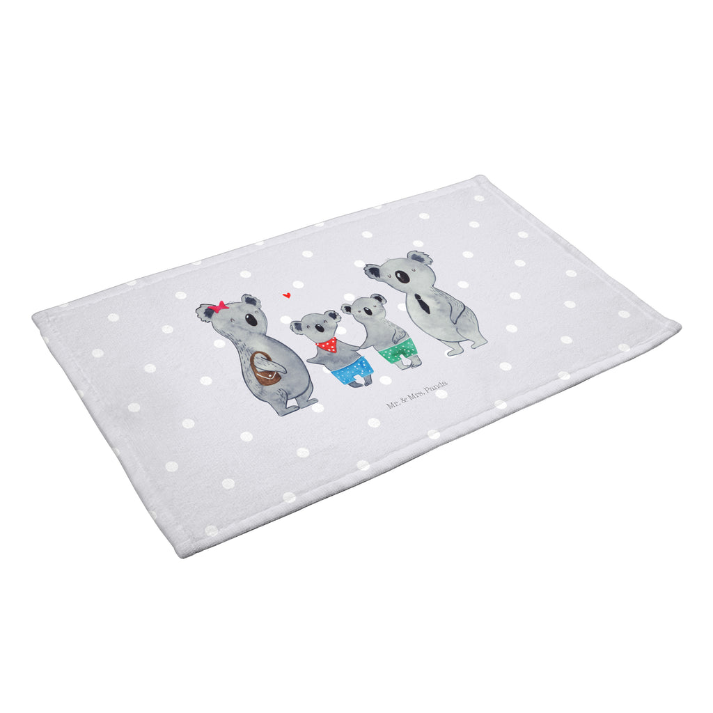 50 x 100 Handtuch Koala Familie zwei Handtuch, Badehandtuch, Badezimmer, Handtücher, groß, Kinder, Baby, Familie, Vatertag, Muttertag, Bruder, Schwester, Mama, Papa, Oma, Opa, Koala, Koalabär, beste Familie, Familienzeit, Familienleben, Koalafamilie, Lieblingsfamilie