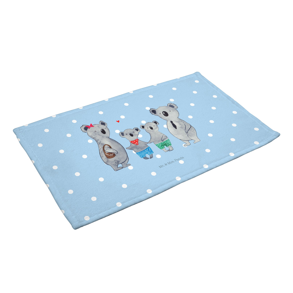 50 x 100 Handtuch Koala Familie zwei Handtuch, Badehandtuch, Badezimmer, Handtücher, groß, Kinder, Baby, Familie, Vatertag, Muttertag, Bruder, Schwester, Mama, Papa, Oma, Opa, Koala, Koalabär, beste Familie, Familienzeit, Familienleben, Koalafamilie, Lieblingsfamilie