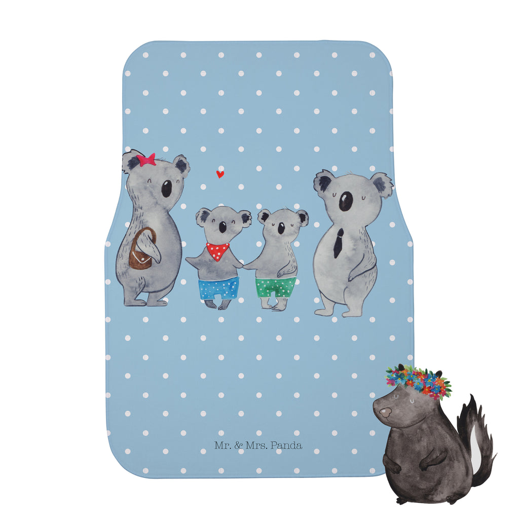 Fahrer Autofußmatte Koala Familie zwei Autofußmatten, Fußmatte Auto, Fahrer, Schmutzmatte Auto, Familie, Vatertag, Muttertag, Bruder, Schwester, Mama, Papa, Oma, Opa, Koala, Koalabär, beste Familie, Familienzeit, Familienleben, Koalafamilie, Lieblingsfamilie