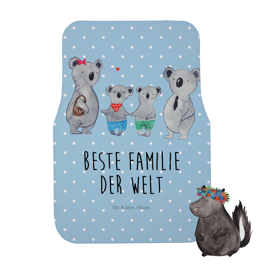 Fahrer Autofußmatte Koala Familie zwei Autofußmatten, Fußmatte Auto, Fahrer, Schmutzmatte Auto, Familie, Vatertag, Muttertag, Bruder, Schwester, Mama, Papa, Oma, Opa, Koala, Koalabär, beste Familie, Familienzeit, Familienleben, Koalafamilie, Lieblingsfamilie