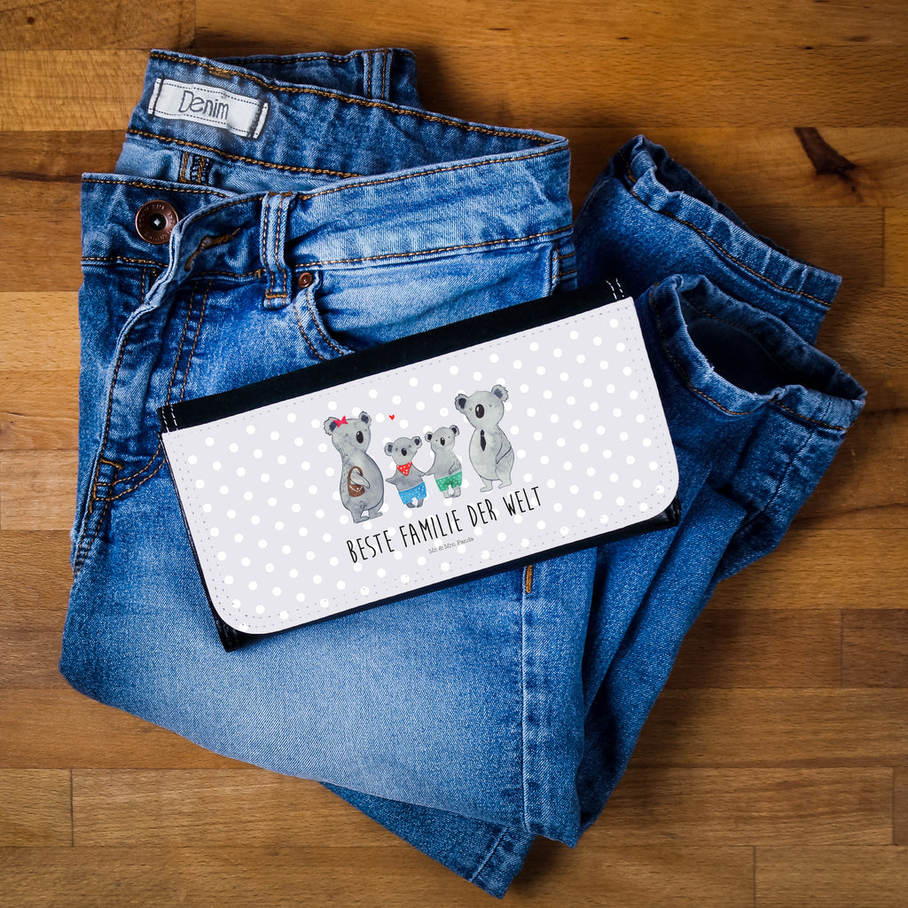 Damen Portemonnaie Koala Familie zwei Portemonnaie, Portemonee, Geldbörse, Damen, Groß, XXL, Geldbeutel, Portemonnaies, Familie, Vatertag, Muttertag, Bruder, Schwester, Mama, Papa, Oma, Opa, Koala, Koalabär, beste Familie, Familienzeit, Familienleben, Koalafamilie, Lieblingsfamilie