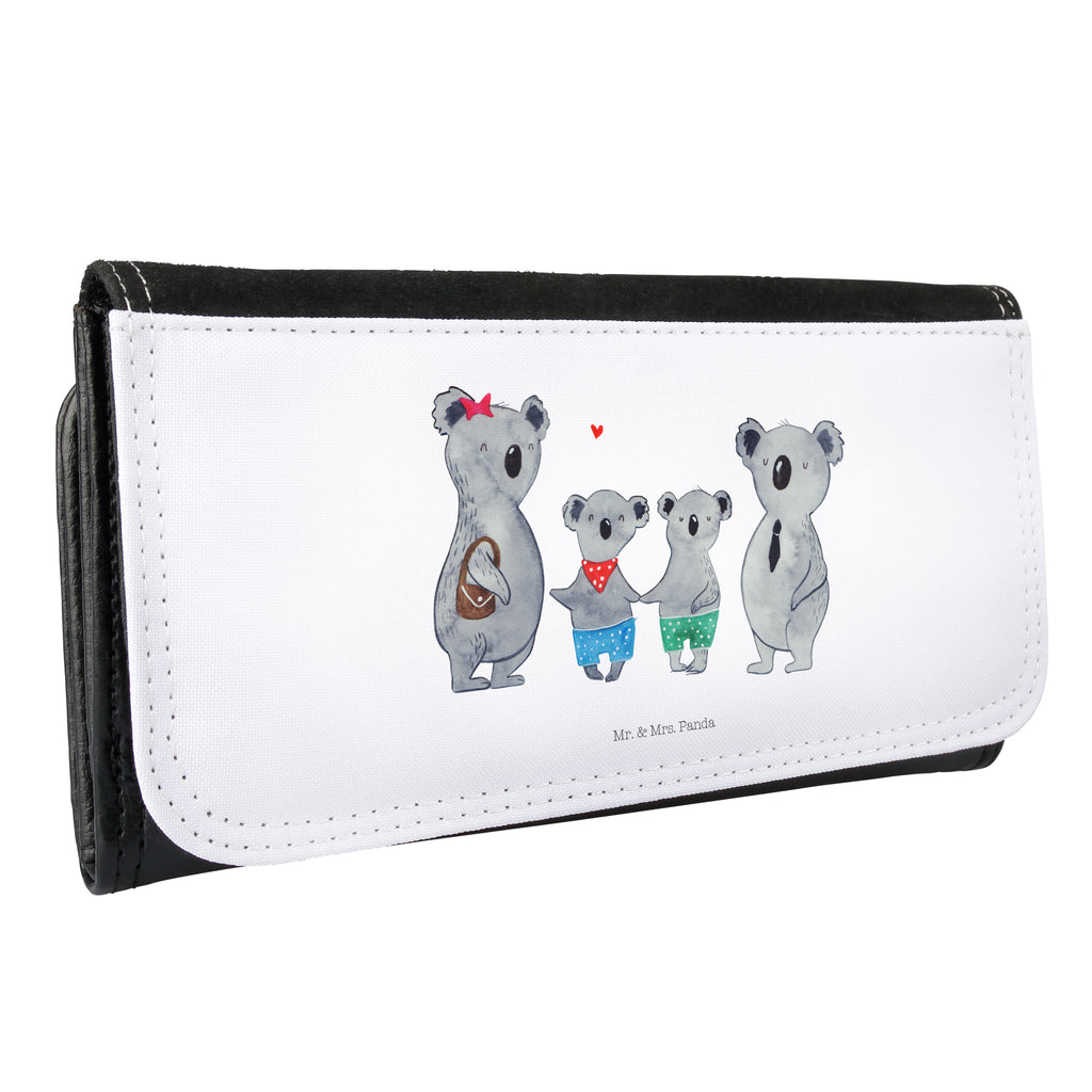 Damen Portemonnaie Koala Familie zwei Portemonnaie, Portemonee, Geldbörse, Damen, Groß, XXL, Geldbeutel, Portemonnaies, Familie, Vatertag, Muttertag, Bruder, Schwester, Mama, Papa, Oma, Opa, Koala, Koalabär, beste Familie, Familienzeit, Familienleben, Koalafamilie, Lieblingsfamilie