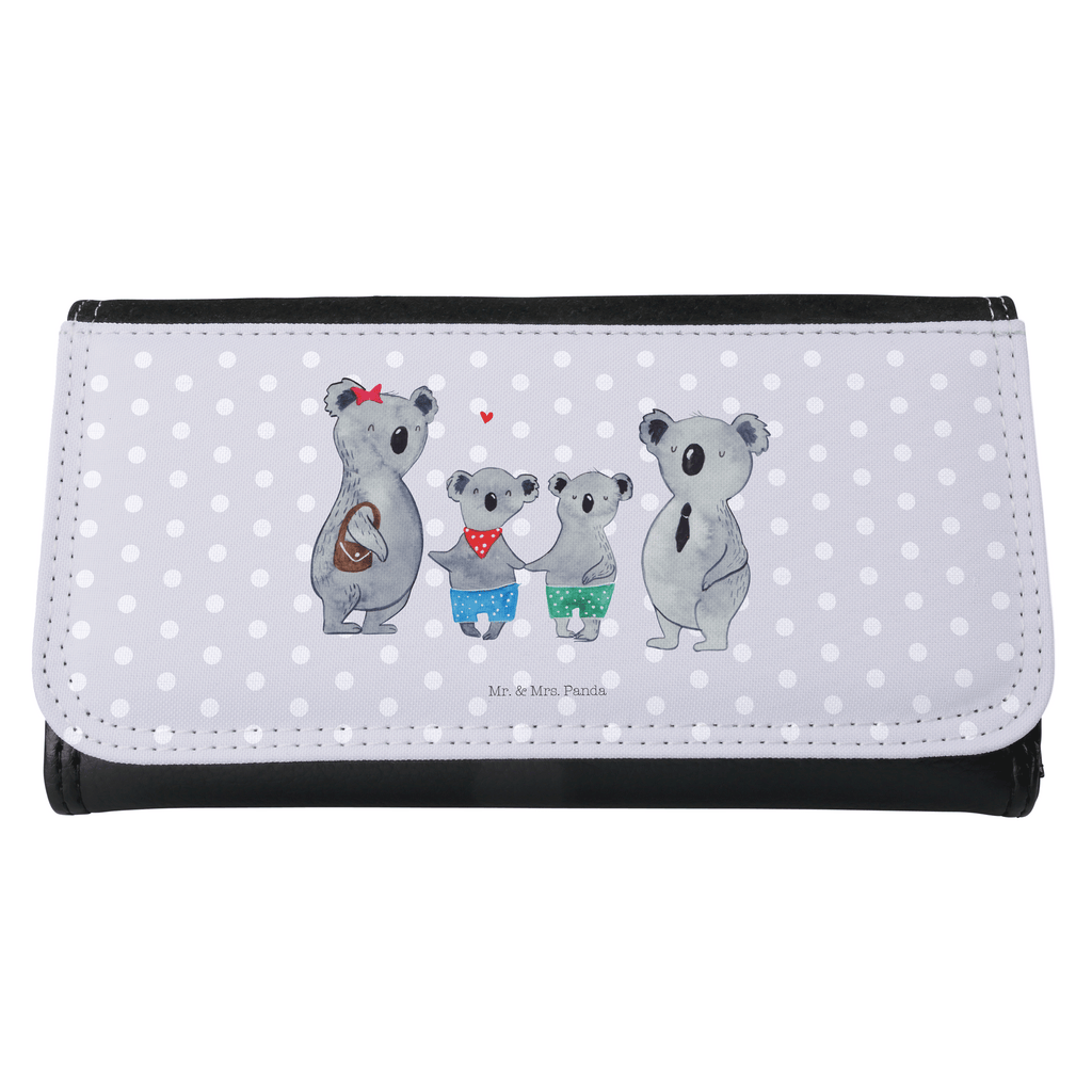 Damen Portemonnaie Koala Familie zwei Portemonnaie, Portemonee, Geldbörse, Damen, Groß, XXL, Geldbeutel, Portemonnaies, Familie, Vatertag, Muttertag, Bruder, Schwester, Mama, Papa, Oma, Opa, Koala, Koalabär, beste Familie, Familienzeit, Familienleben, Koalafamilie, Lieblingsfamilie