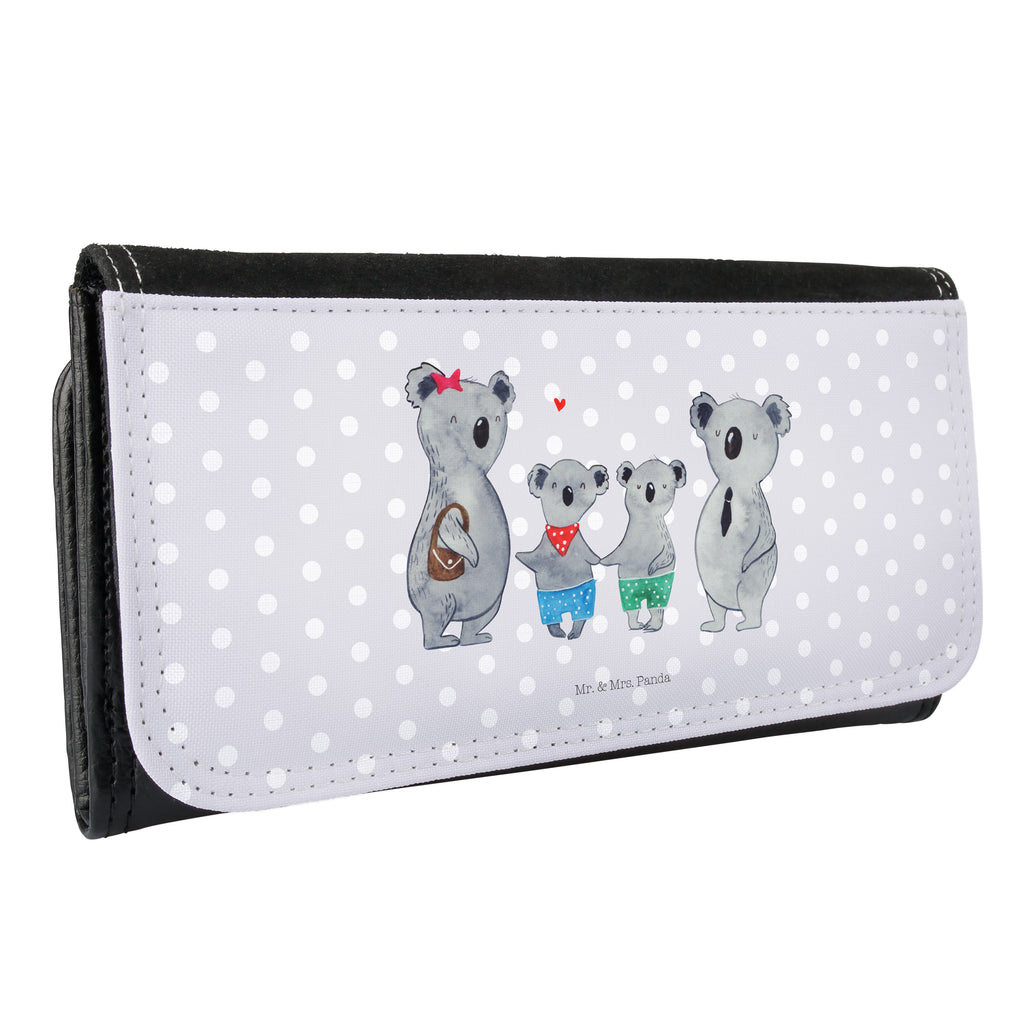 Damen Portemonnaie Koala Familie zwei Portemonnaie, Portemonee, Geldbörse, Damen, Groß, XXL, Geldbeutel, Portemonnaies, Familie, Vatertag, Muttertag, Bruder, Schwester, Mama, Papa, Oma, Opa, Koala, Koalabär, beste Familie, Familienzeit, Familienleben, Koalafamilie, Lieblingsfamilie